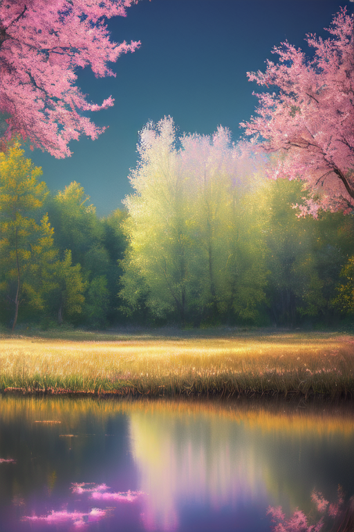 masterpiece, best quality, high quality,extremely detailed CG unity 8k wallpaper, A tranquil and peaceful scene, featuring...